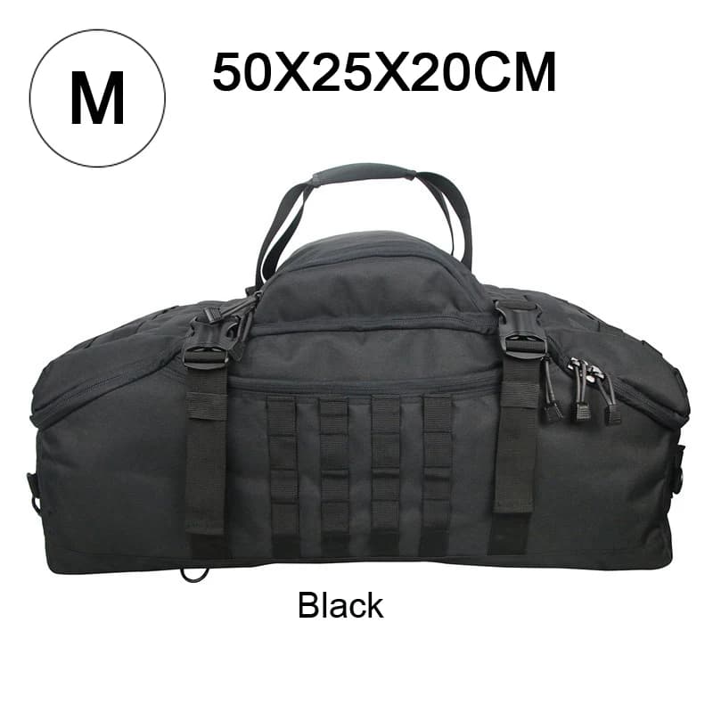 Sac de voyage 250L 45L 80L, sac à dos tactique militaire avec sangle réglable, sac de week-end pour