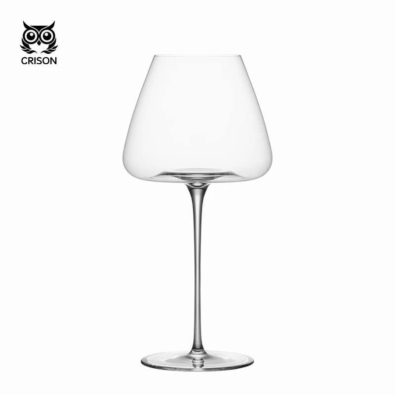 CRISON PNT01 Verre à vin rouge en cristal ultra-mince fait à la main pour Riesling bordeaux - Verre 