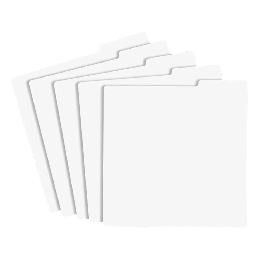 Alphabet Index Cards Record Sync der, Classification Card, Record CD, Onglets alphabétiques, 5PCs