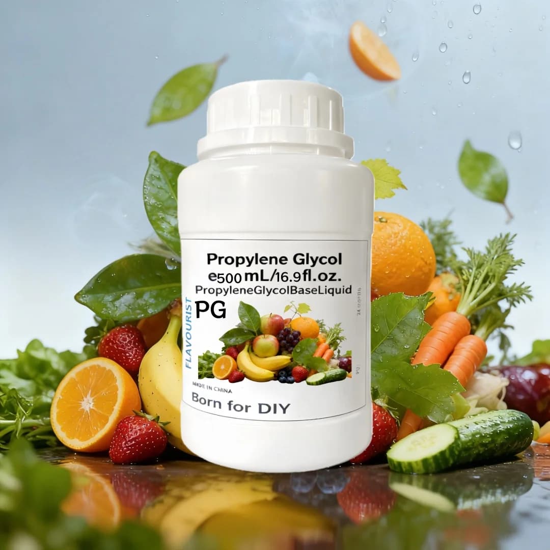 Diyvape 500 ml 1 litre Pg Vg Base mixte propylène glycol et glycérine végétale 500 ml en bouteille