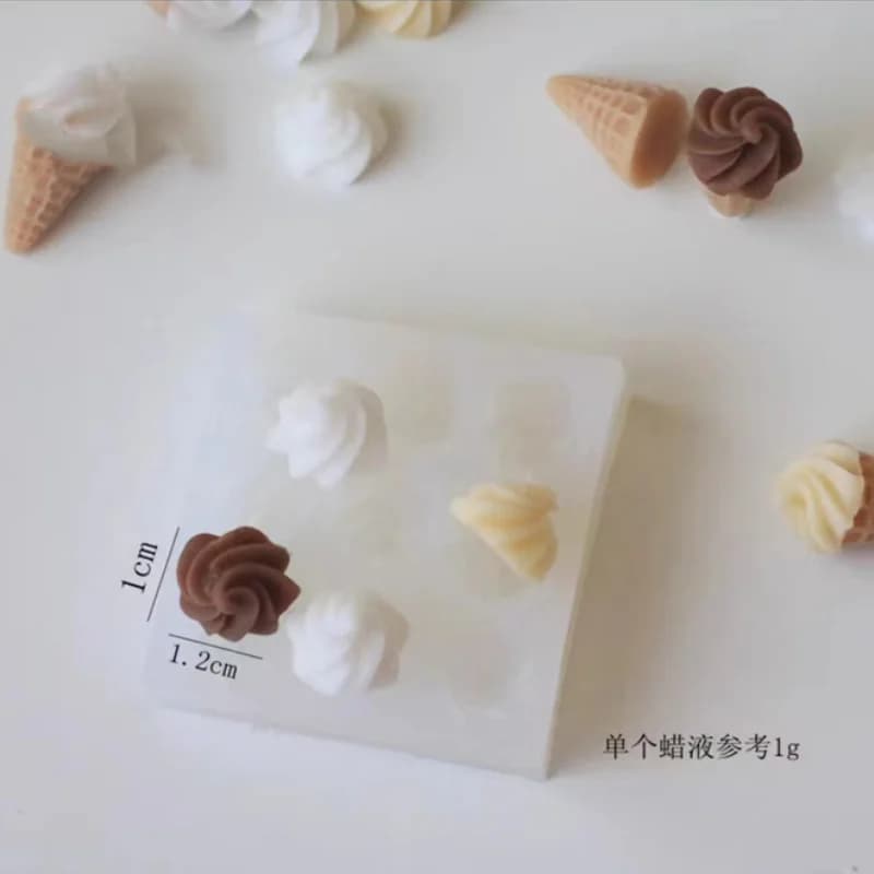 Moule à bougie en Silicone pour Macarons émulationnels, moule de cuisson pour Fondant, bonbons, gâte