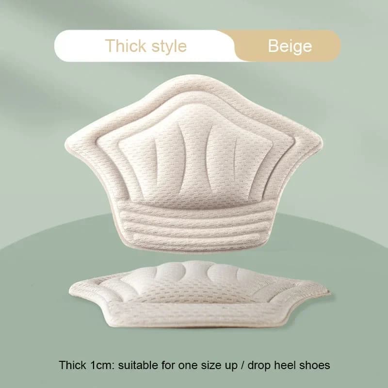 Semelles intérieures très autocollantes pour baskets, coussinets entiers pour protection du talon, t