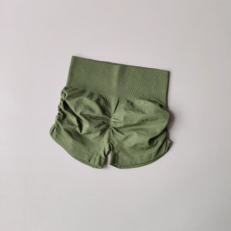 Short d'entraînement de levage des fesses pour femmes, taille haute, contrôle du ventre, entrejambe 