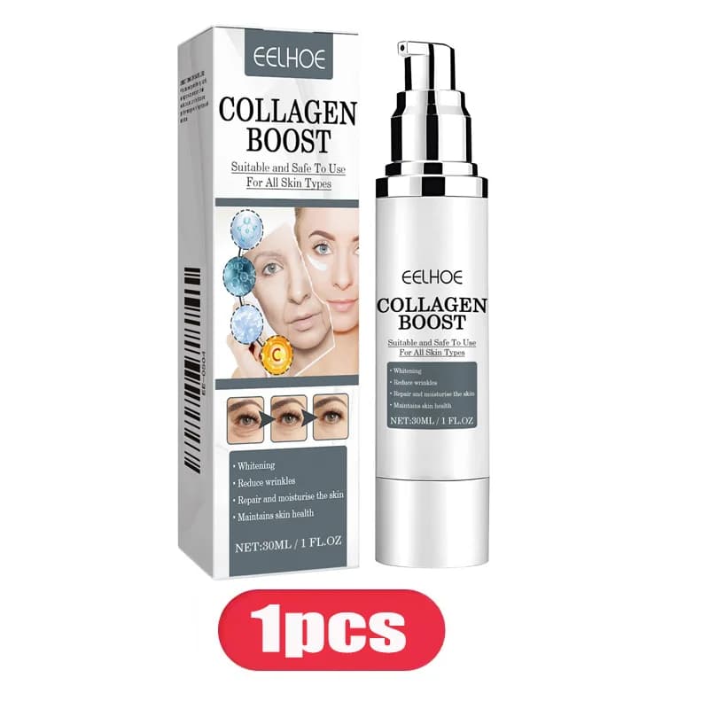 EELHOE – crème rehausseur de collagène pour le visage, soin hydratant et raffermissant pour femmes,