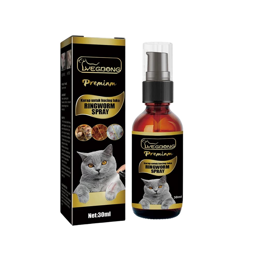 Spray anti-mites pour teigne 30 ml, maladie de la peau, démangeaisons, soulagement des mites, soin d