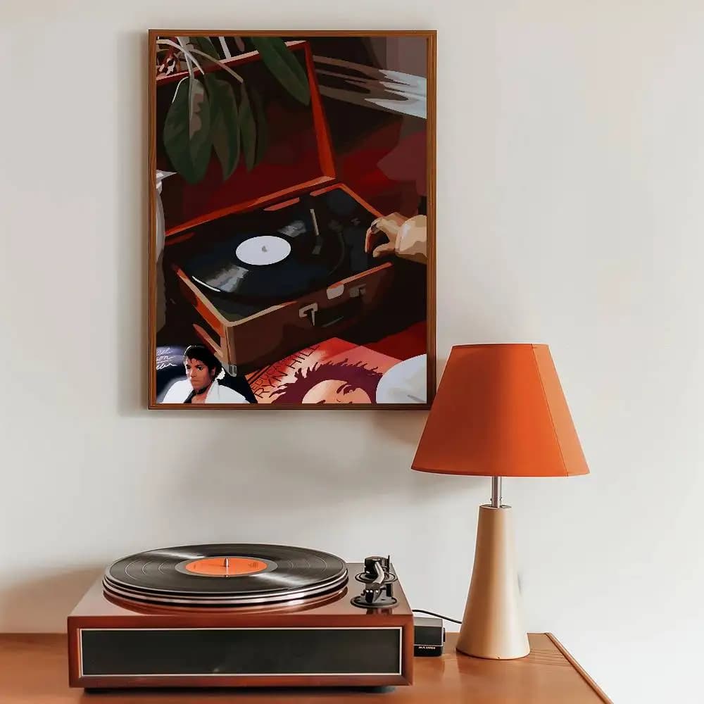 Hip Hop musique bijoux mode femmes noires Art affiche chambre entrée Bar café Art peinture