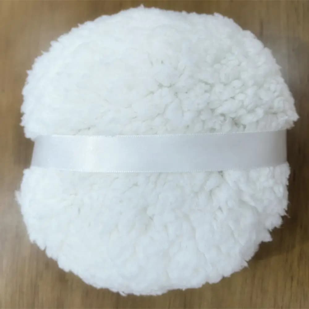 Applicateur de poudre extra large pour le corps et le visage, bouffées de poussière surdimensionnées