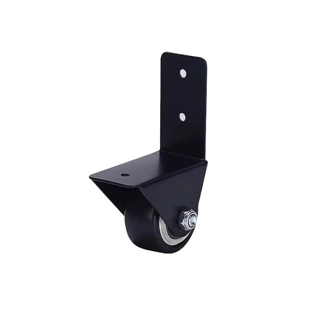 Roulette de meuble, Support de Type L, roulette silencieuse pour meubles, porteur de 120kg, roulette