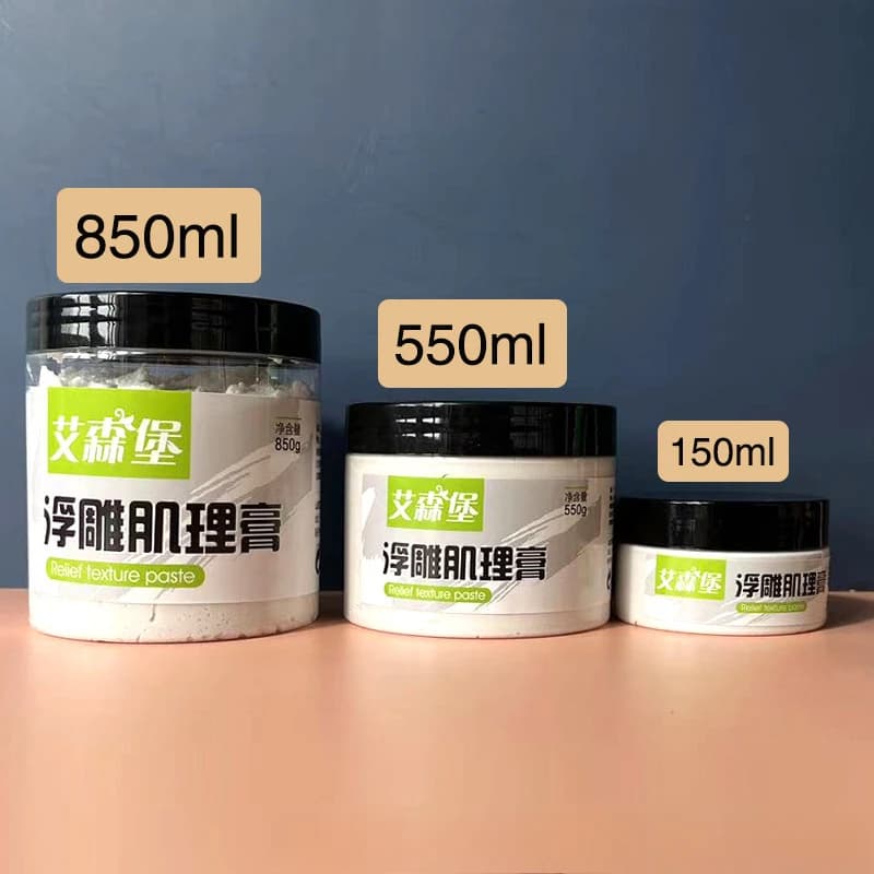 Pâte de mise en forme pour peinture sur Texture, poudre d'art, sable de Quartz, peinture décorative 