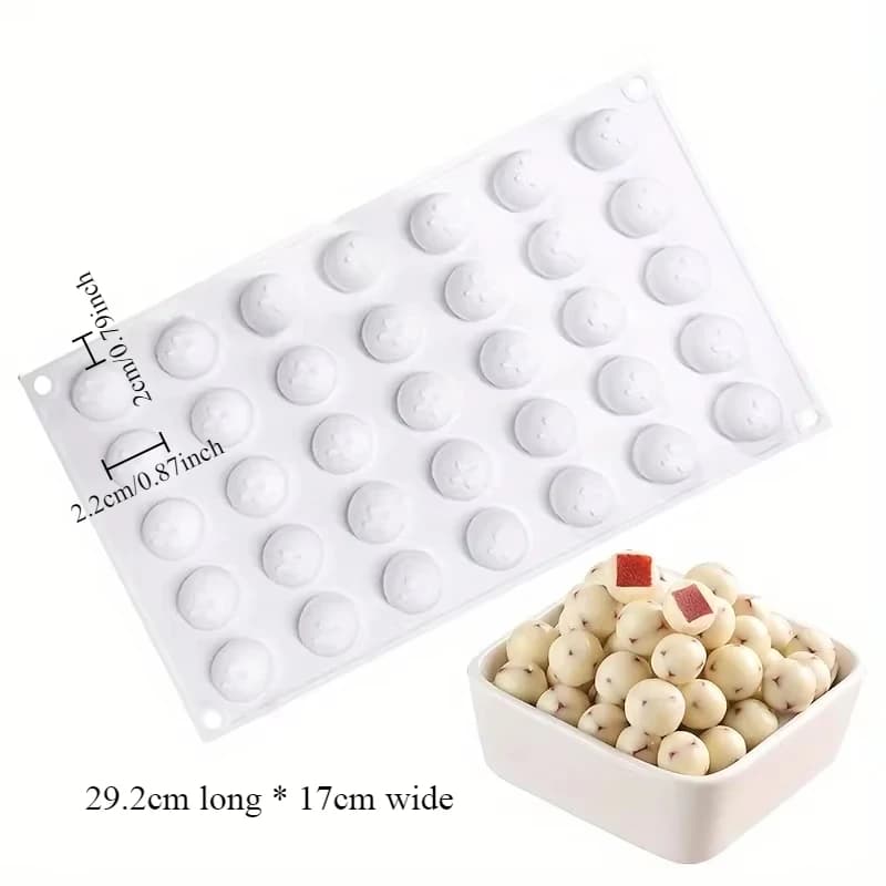 Moule de remplissage de crème aux œufs en Silicone, outil de décoration de gâteau, boulettes, glaçon