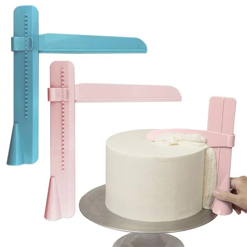 Spatules à gâteau réglables, grattoir à gâteau, lisseur de bord, crème, décoration, ustensiles de cuisson, ustensiles de cuisine, bricolage