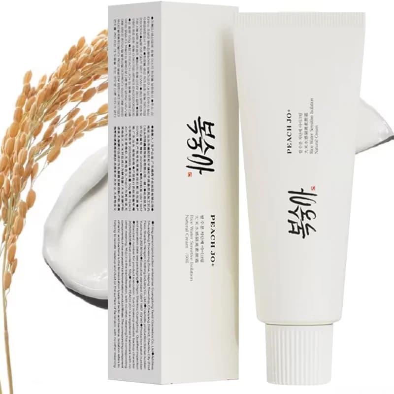 Marque riz à base d'eau apprêt corée du nord crème d'isolation nourrissante durable hydratante 50g crème anti-cernes blanchissante naturelle