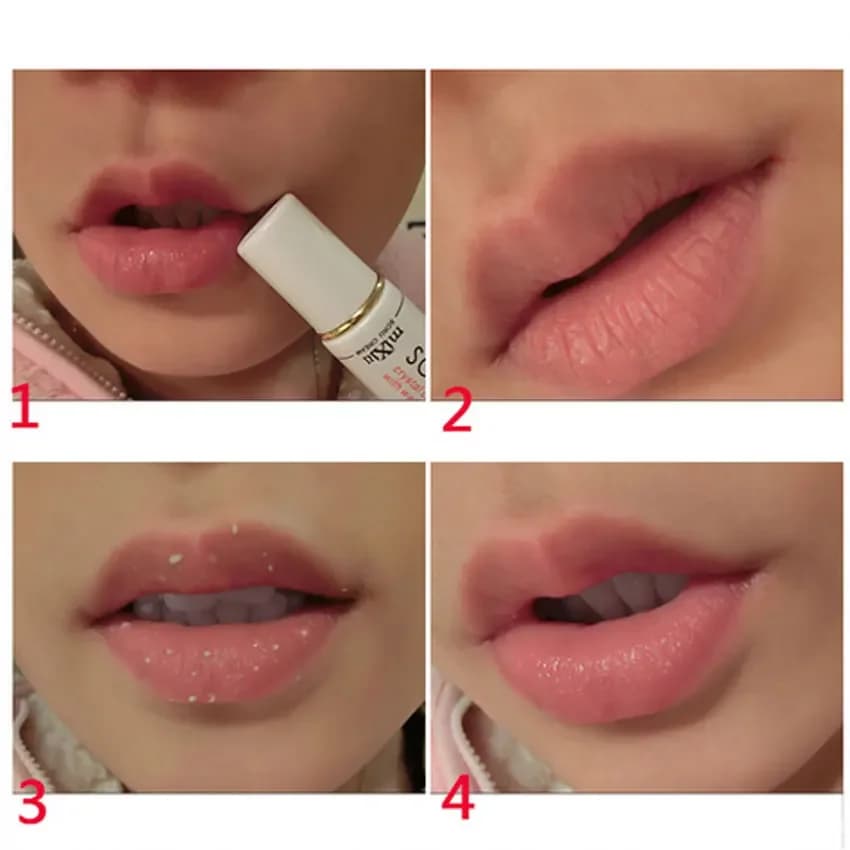 Nouveau professionnel hydratant lèvres complètes cosmétiques enlever la peau morte Gel MIXIU marque Propolis soin des lèvres gommage exfoliant