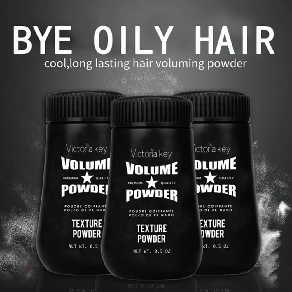 Poudre volumisante pour cheveux pour hommes et femmes, outil de coiffage matifiant pour ajouter texture et volume à vos cheveux