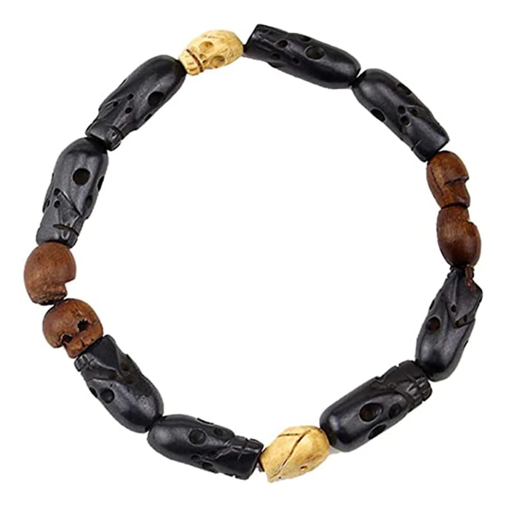 Bracelet tête de mort Winchester Jensen, accessoire de bijoux, film sourire naturel ROM