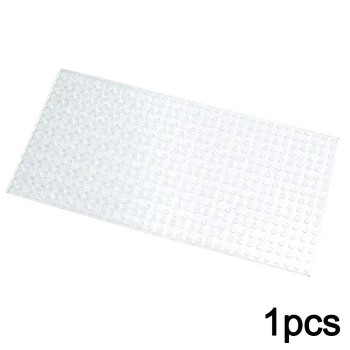 Plaque de Base transparente Double face 16x32 points, pour figurines, blocs de construction, jouets,