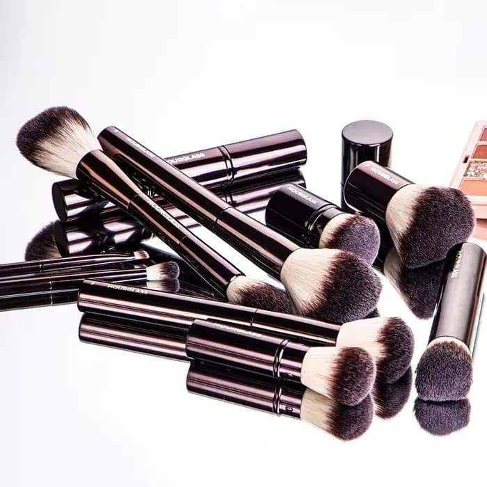 Hourglass Cruelty Free Maquillage Brush-2024New 10 Pinceaux Ensemble Blush Poudre Fard À Paupières F