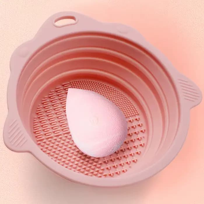 Nettoyeur de pinceaux de maquillage, bol de nettoyage, ensemble d'outils de brosse, nettoyage en pro