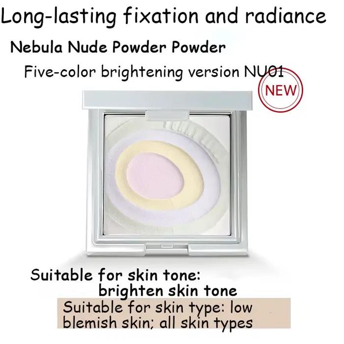 Funnyelves-Poudre éclaircissante pour le visage, maquillage longue durée, contrôle du sébum, cosméti