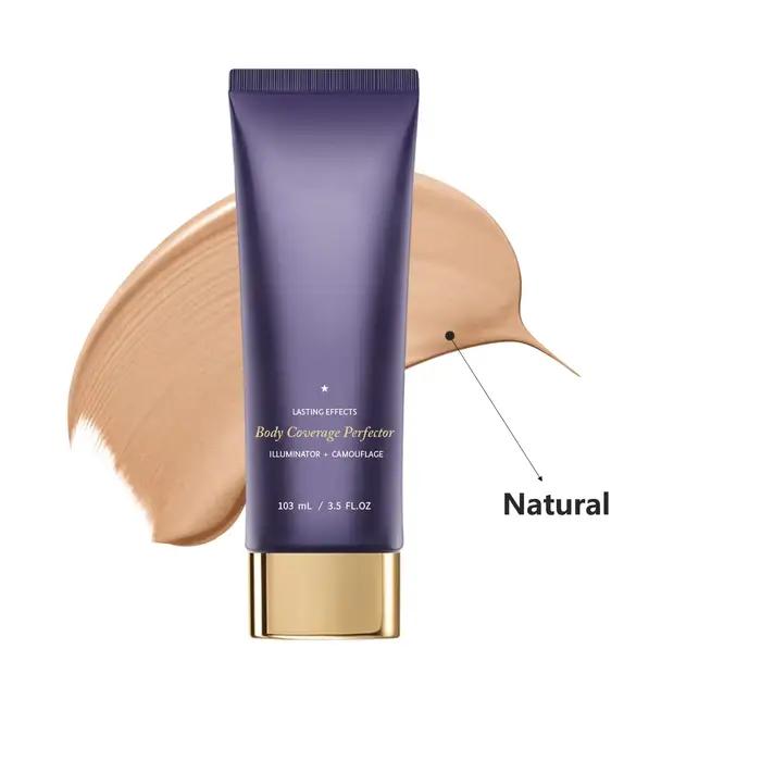 Fond de teint waterproof 103ml - Teintes neutres/chaudes/foncées/dorées. Correcteur de taches brunes