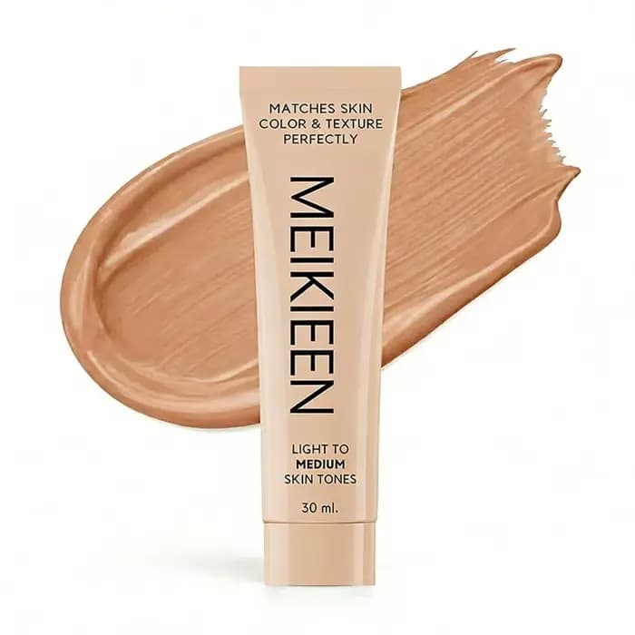 Fond de teint qui change de couleur pour des soins doux de la peau, qui embellit la peau tout en la