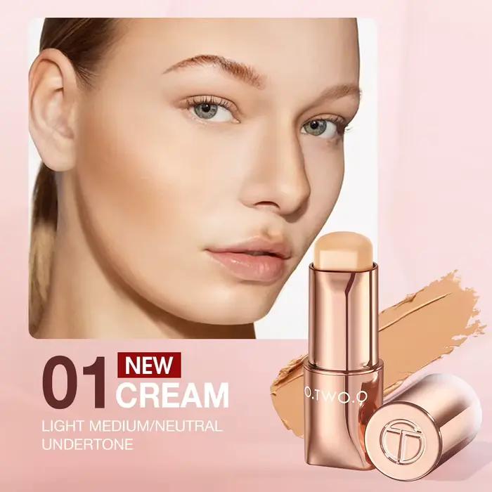 Bâton de Contour éclaircissant, crème longue tenue, légère, sculptée, correcteur de visage, bronzant