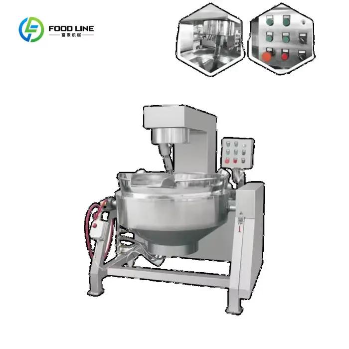 Mélangeur électrique industriel automatique pour soupe de riz cuit, ragoût de viande, marmite de cui