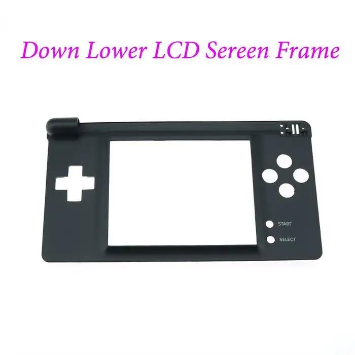 Cadre supérieur et inférieur pour DS Lite, cadre d'écran supérieur et inférieur pour NDSL, cadre int