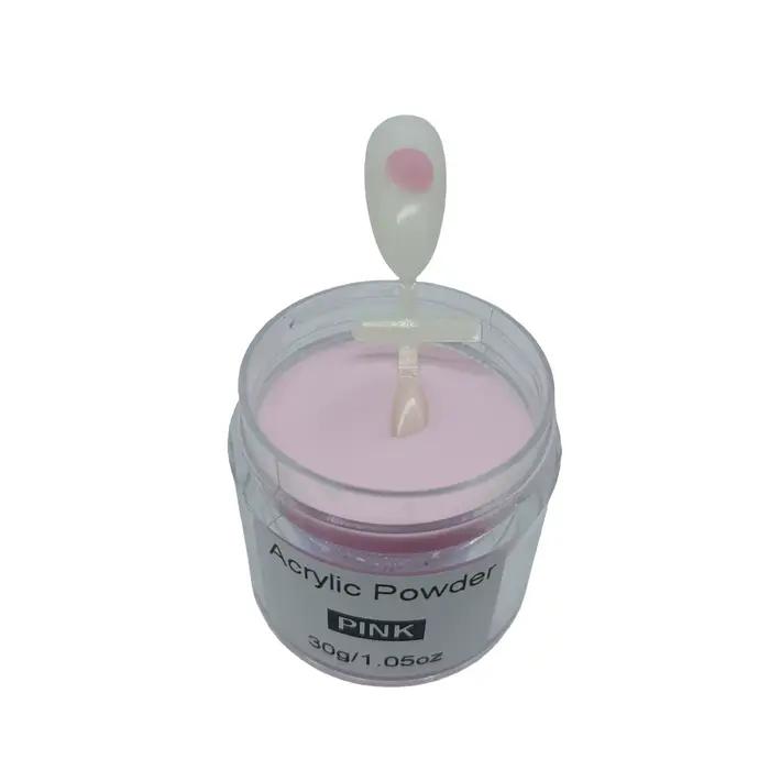 Poudre acrylique d'extension professionnelle 30g, pour bricolage des ongles, salon de manucure, nail