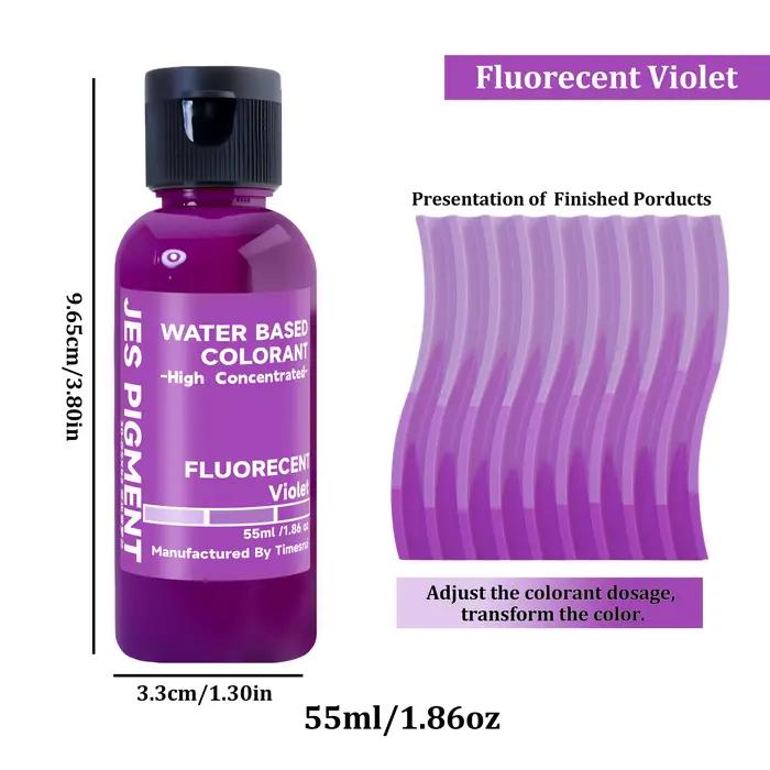 Ensemble de colorants fluorescents, pigments luminescents pour la peinture, la teinture de résine ép
