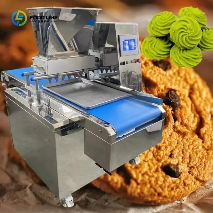 Machine à muffins et macarons multifonctionnelle, déposeuse de gâteaux commerciale, machine à glaçag