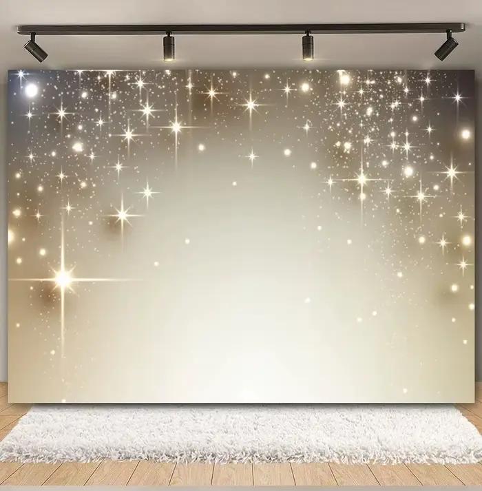 Or argent paillettes photographie toile de fond Disco fantaisie noir doré brillant paillettes Photo