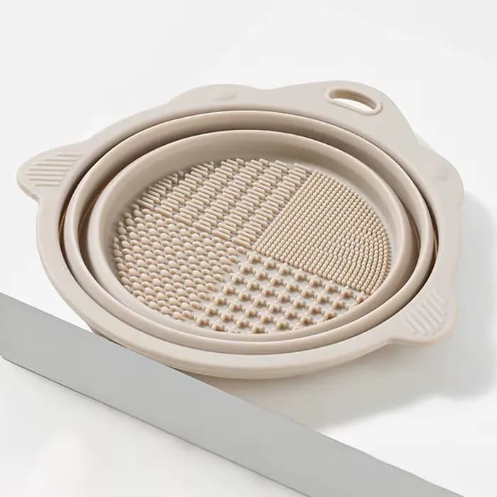 Nettoyeur de pinceaux de maquillage, bol de nettoyage, ensemble d'outils de brosse, nettoyage en pro