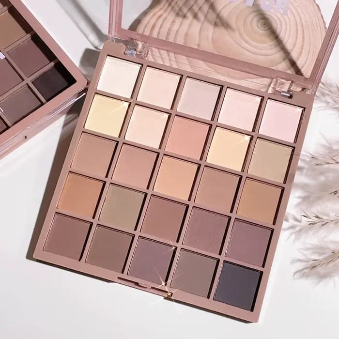 Palette de Fards à Paupières en 25 Couleurs, Marron, Conduit Multicolore, Rendu des Couleurs ÉWer, É