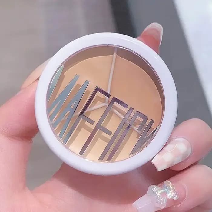 Palette de 3 Correcteurs Professionnels Couvre les Vaches Foncées autour des Yeux et du Visage