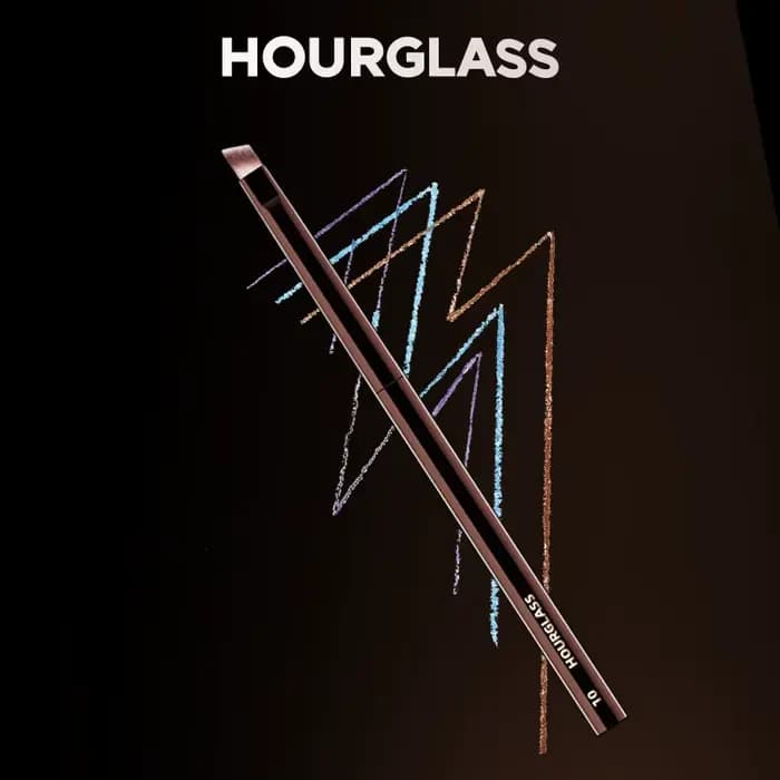 Hourglass-Pinceaux de maquillage, poudre, fond de teint, correcteur, fard à joues, bronzant, ombre à