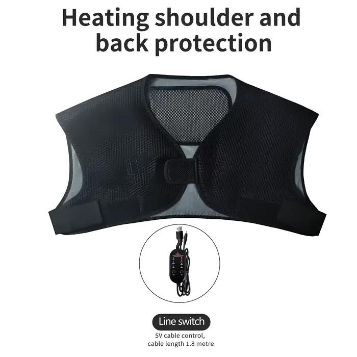 Gilet chauffant électrique pour les épaules et le dos, compresse chaude pour la relaxation musculair