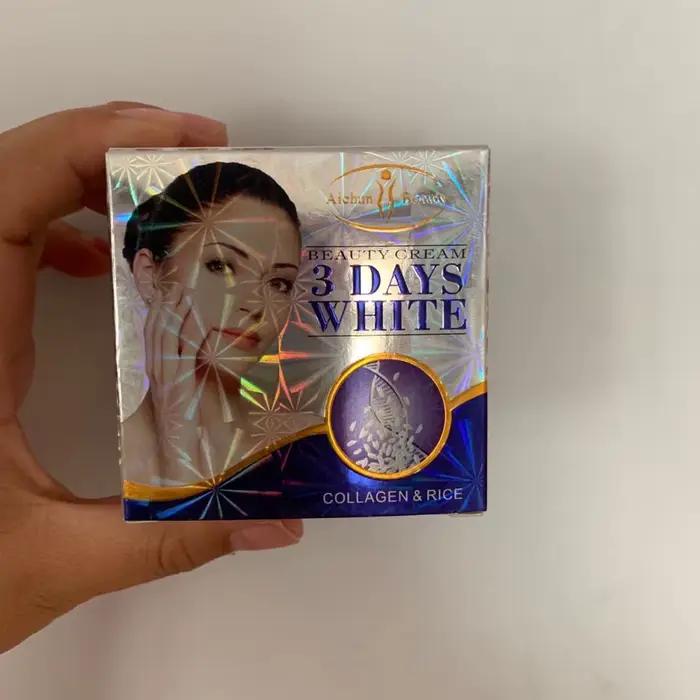 Crème éclaircissante pour le visage, effet blanchissant en 3 jours