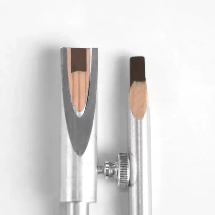Taille-crayon à sourcils, pointe fine, outil pour Microblading, fournitures de tatouage, accessoires