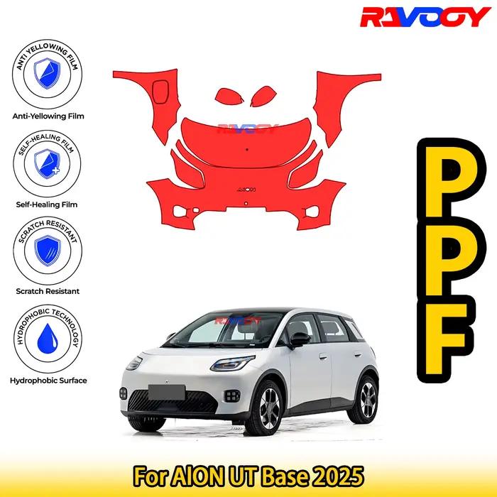 Film de Protection de peinture pour AlON UT Base 2025, noir mat brillant, prédécoupé, Kit PPF avant