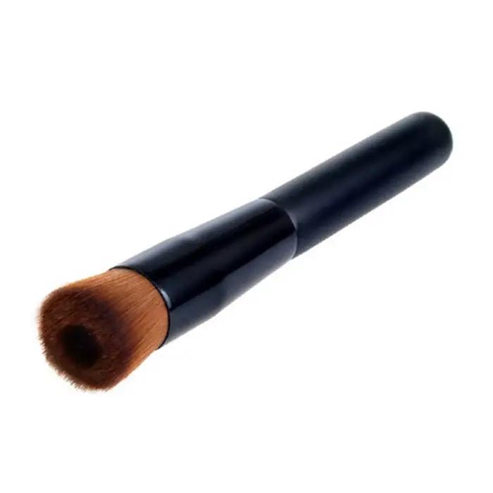 Pinceau de fond de teint FlawlessFoundation - Tête plate pour maquillage liquide, crème et poudre -