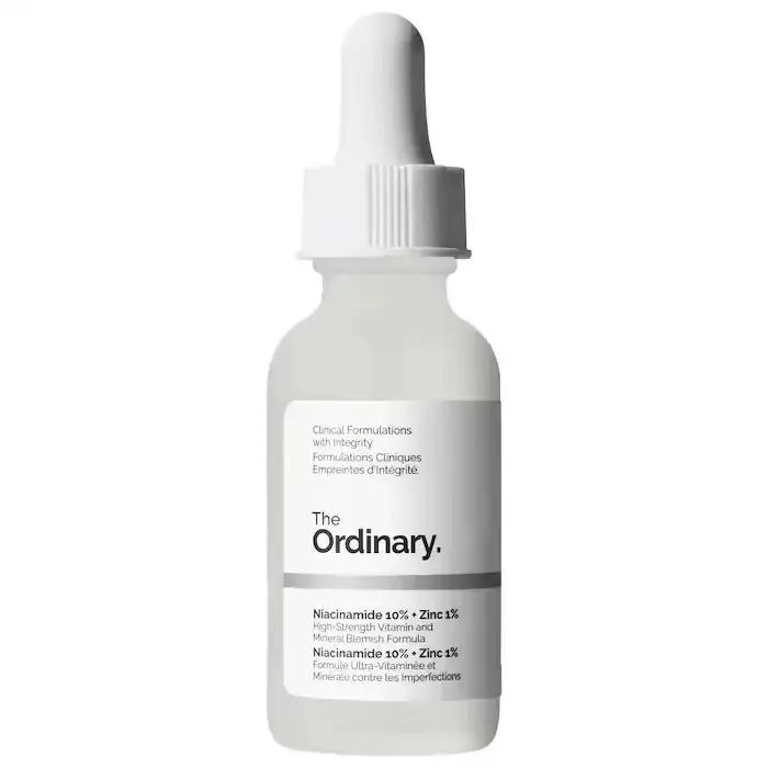 Sérum Niacinamide 10% + Zinc 1% 30ml, une essence universelle adaptée aux peaux sujettes à l'acné, c
