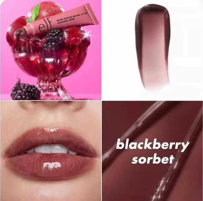 Gloss à lèvres Elf Makeup, léger, hydratant, nourrissant, réparateur, améliore les ridules des lèvre