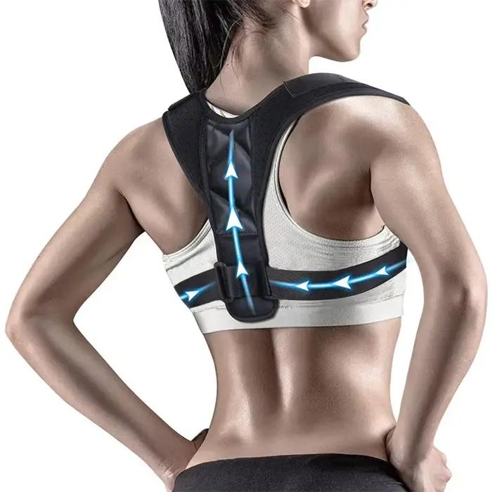 Ceinture Correctrice de Posture 1PC - Soutien Dorsal Réglable pour Femmes et Hommes, Soutien de la C
