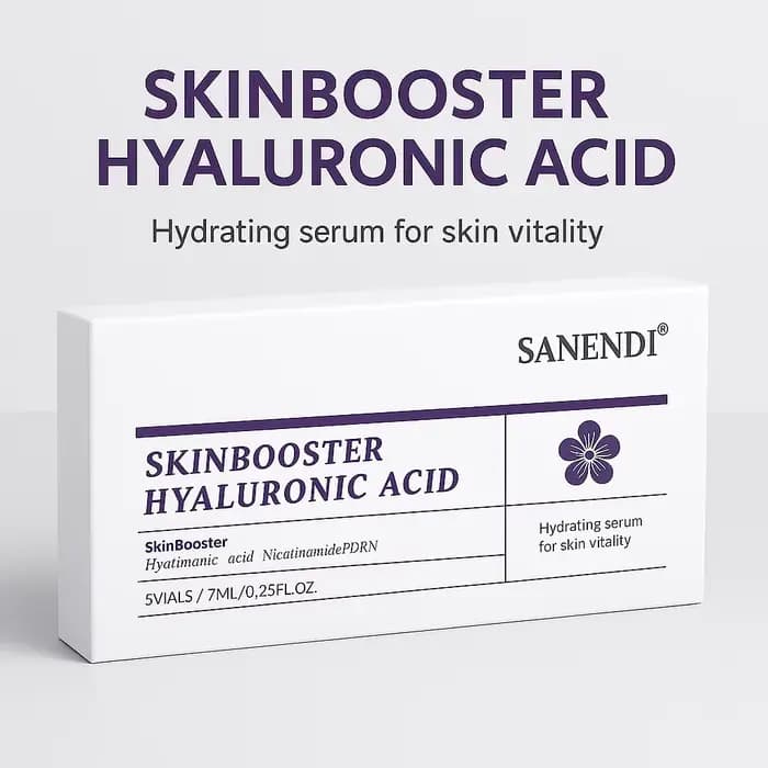 Sanendi peau BOOSTER acide hyaluronique Solution de problèmes de peau du visage hydratant hydratatio
