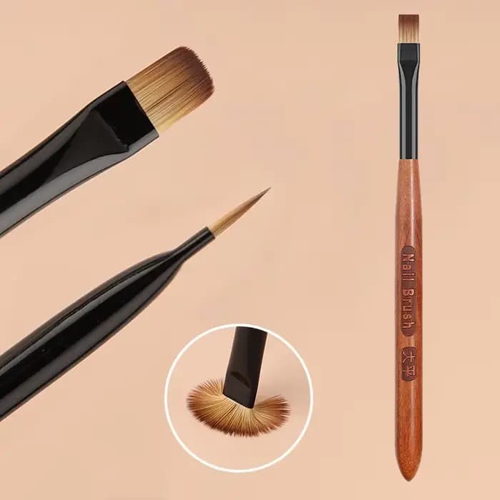 Stylo de photothérapie pour colle à ongles, stylo pinceau pour gel UV, pinceau acrylique, pinceaux p