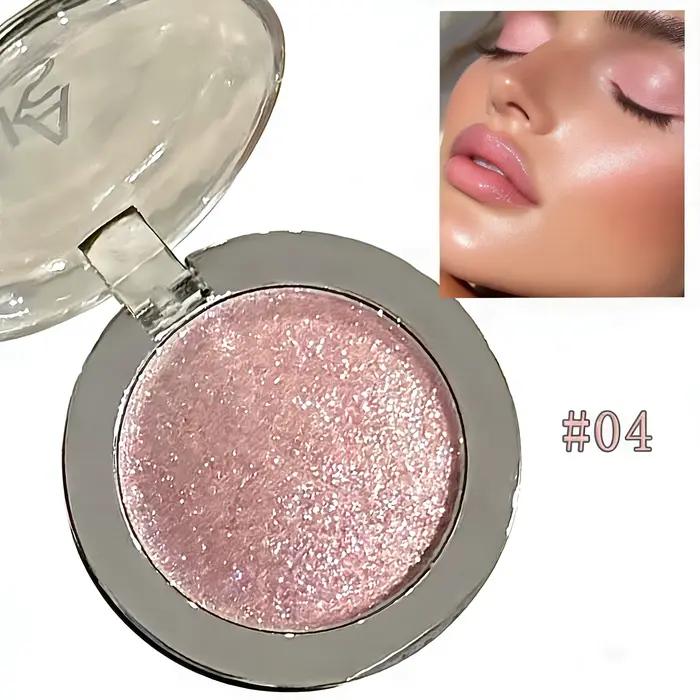 Kakashow Crème illuminatrice scintillante, paillettes délicates, longue tenue, éclaircit les yeux et