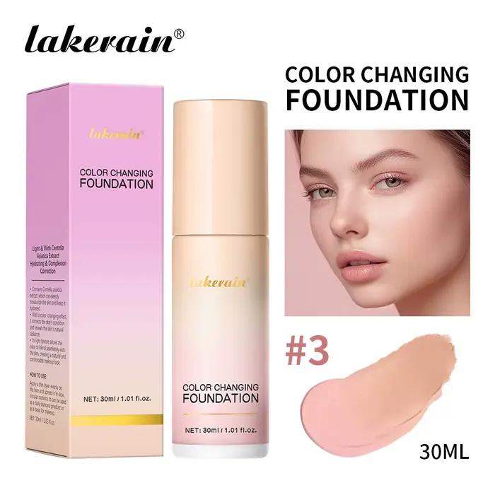 Centella – fond de teint liquide à couleur changeante, imperméable, crème de fond de teint coréenne