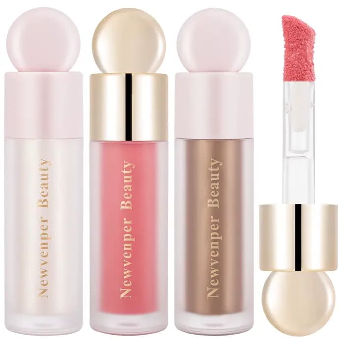 Surligneur liquide, fard à joues liquide, contour liquide pour le visage et le corps, finition brill