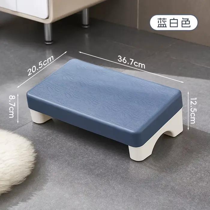 Repose-pieds ergonomique en PP sous le bureau, repose-pieds confortable et peu encombrant pour le tr